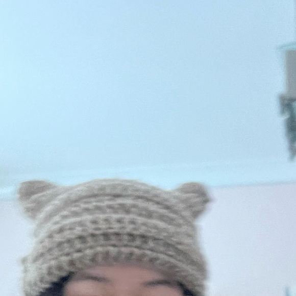 Crochet cat ear beanies - Picture 3 of 3